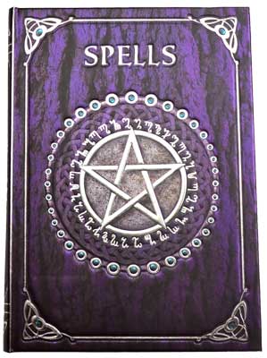 Spell Book purple journal