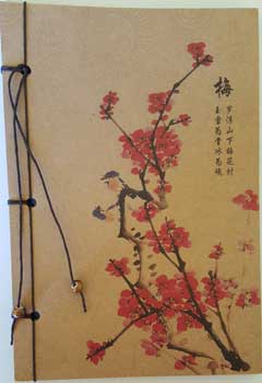 Cherry Blossom string bound journal