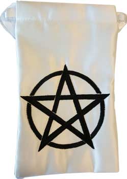 Pentagram tarot bag
