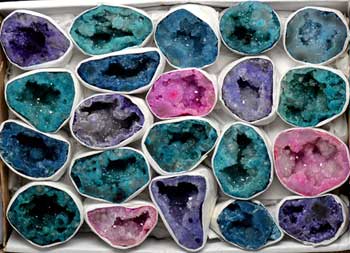 Flat of Colored Geodes