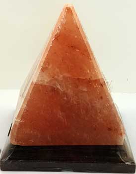 6" Pyramid Salt Lamp (c)