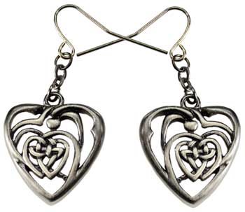 Celtic Heart earring