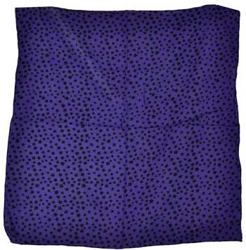 Stars purple altar cloth 26" x 26"