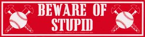 Beware of Stupid
